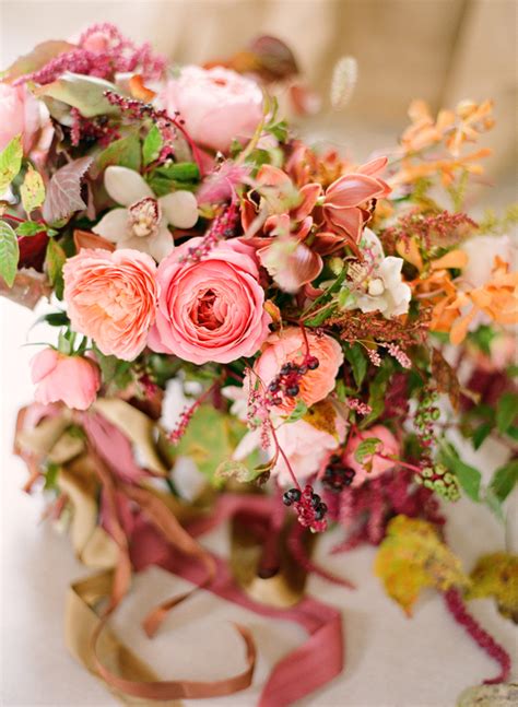 Elegant Fall Wedding Colors Once Wed