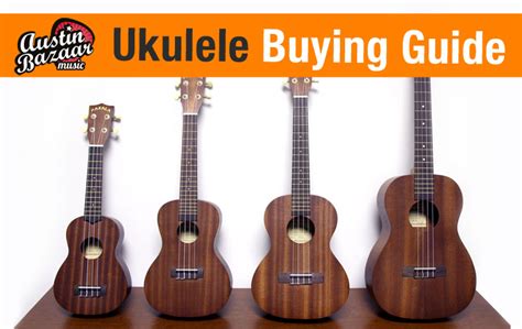 The ukulele is by far a rewarding and pleasurable instrument: Ukulele Buying Guide | Different Ukulele Sizes - Austin ...