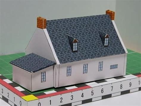 Papermau Scottish Private House Paper Model By Sakamoto Sanda The