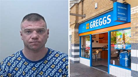 stitched up viral mugshot of sex offender wearing greggs bakery jumper leads to lbc