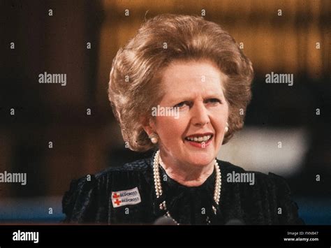 Margaret Thatcher Hi Res Stock Photography And Images Alamy