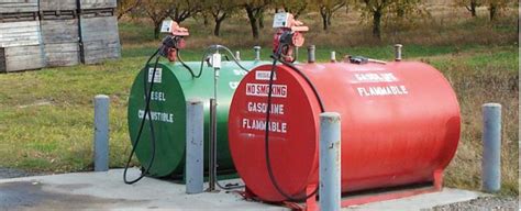 On Site Fuel Tanks Geo H Green Oil Inc