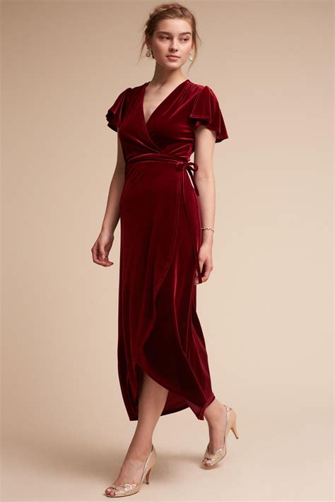 Thrive Dress Velvet Bridesmaid Dresses Winter Bridesmaid Dresses