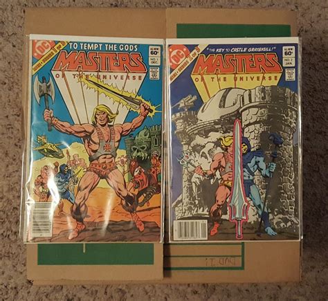 Comicsvalue DC Comics Masters Of The Universe Lot Issue 1 2