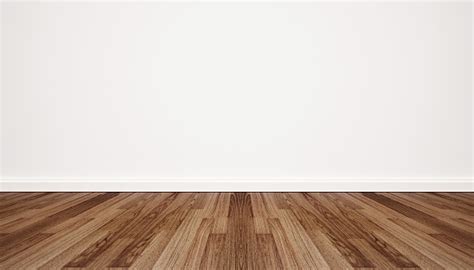 Wood Floor With White Wall Stock Photo Download Image Now Istock