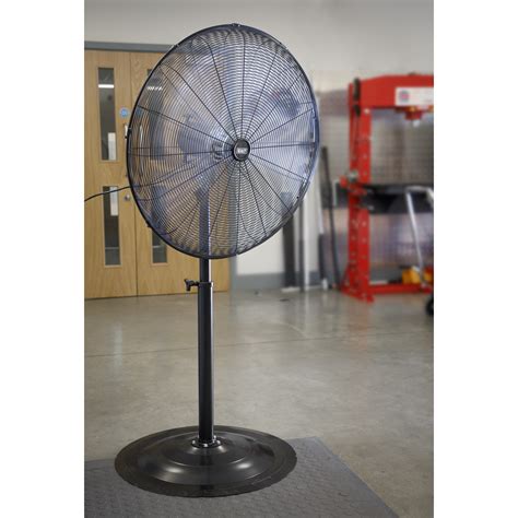 Sealey Hvsf30 Industrial High Velocity Oscillating Pedestal Fan 30