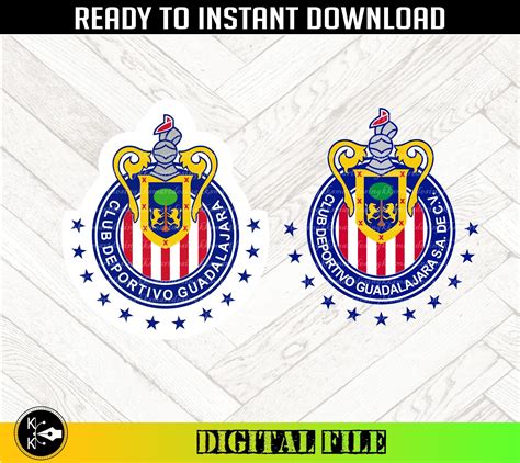 Chivas Logo Mexico League Mx Digital Files Png Svg Club Etsy