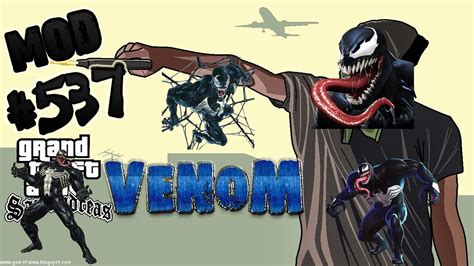 Обзор Модов Gta San Andreas 537 ВЕНОМ Venom Mod Youtube