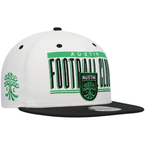 Austin Fc Uk Mls New Era Retro Title 9fifty Snapback Hat Whiteblack