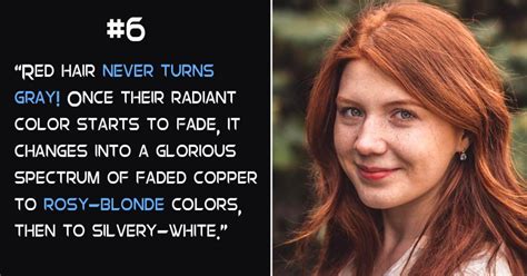 10 Amazing Facts About Redheads You Redhead Facts Blue Eye Facts