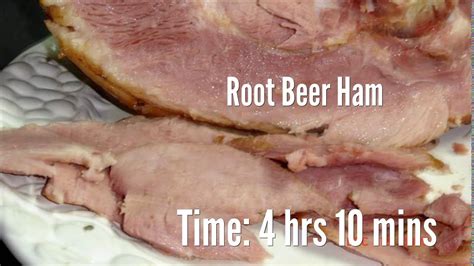 root beer ham recipe youtube