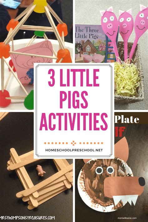 3 Little Pigs Preschool Activities