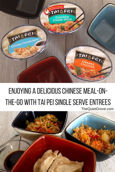 Enjoying A Delicious Asian Meal On The Go With Tai Pei Single Serve