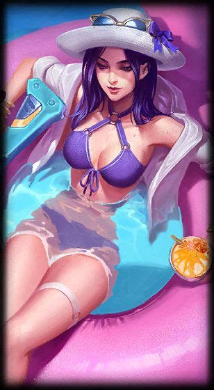 Pool Party Caitlyn Chicas Anime Anime Mujer Chica Anime