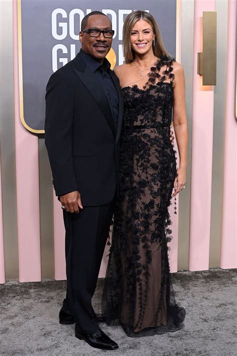 Eddie Murphy And Paige Butcher Golden Globes 2023