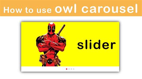 How To Use Owl Carousel Slider Bangla Tutorial Youtube
