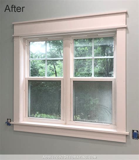 Window Casing Install With No Current Wood Surrounding Window Add How