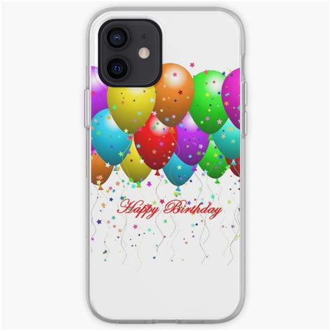 Happy Birthday Balloons Iphone Case And Cover By Purplesensation