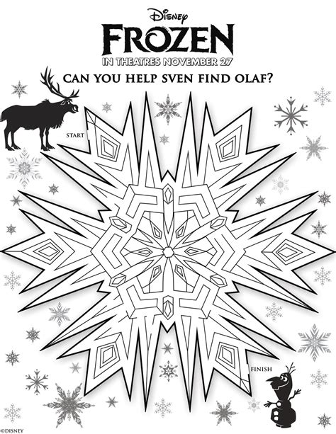 Disneys Frozen Coloring Pages And Printables For Kids