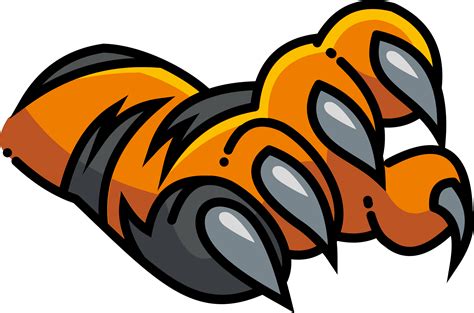 Tiger Claws Clip Art Library