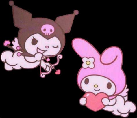Kuromi And My Melody Aesthetic Png Melody Hello Kitty Overlays Cute