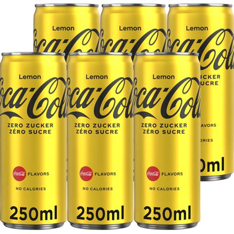Buy Coca Cola Lemon 6x 25cl Online Coopch