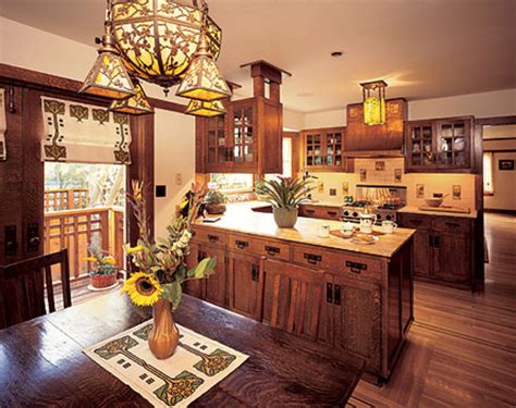 Todays Arts And Crafts Kitchens Design For The Arts And Crafts House