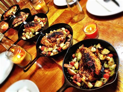 We like to use this. Cast Iron Roasted Chicken & Vegetables | Roasted ...