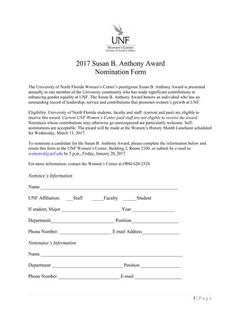 Award Nomination Form Template Word Fill Out And Sign Online Dochub