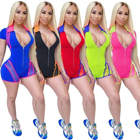 New Miami Summer Fashion Playsuit Trendy Gorgeous One Piece Outfit