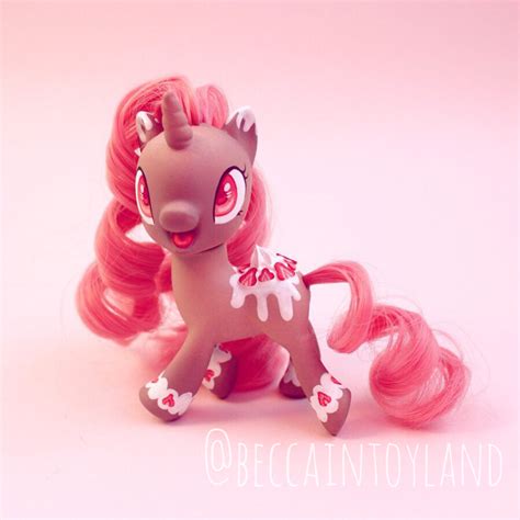 Strawberry Shortcake Custom My Little Pony Doll Repaint Custom Toys