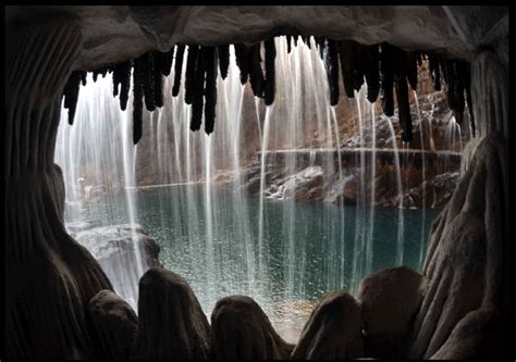 Water Curtain Cave In Central China Cn