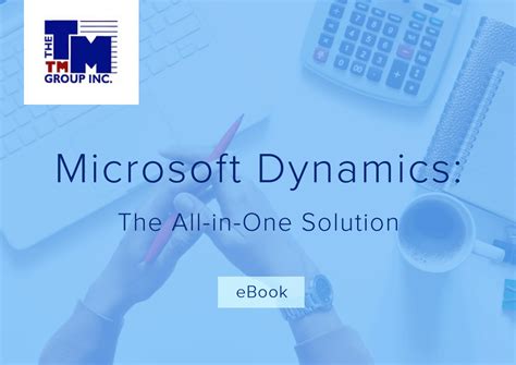 Description:the tm group is a trusted advisor to hundreds of national and local clients helping them achieve efficiency, increase. Microsoft Dynamics: The All-in-One Solution | The TM Group ...