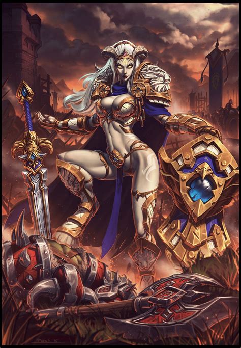 Draenei Female Draenei Paladin Wow Draenei World Of Warcraft