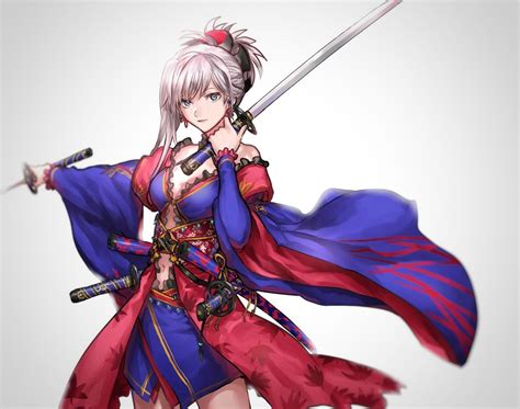 Miyamoto Musashi【fategrand Order】 Miyamoto Musashi Musashi Anime