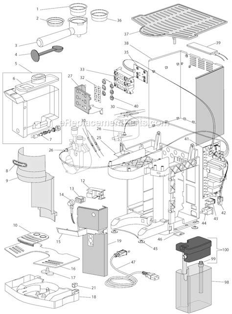 Espresso Machine Delonghi Magnifica S Schematics Diagrams For Outdoor Heating Element Dc312ttc