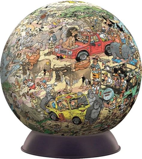 Economisez avec notre option de livraison gratuite. bol.com | Jan van Haasteren Puzzle-A-Round - Safari - 240 ...