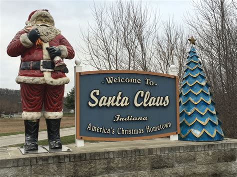 Santa Claus Indiana Best Christmas Vacations Christmas Fun Candy