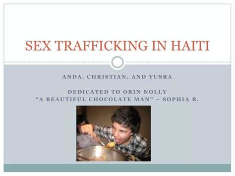 ppt sex trafficking in haiti powerpoint presentation free download id 3163163