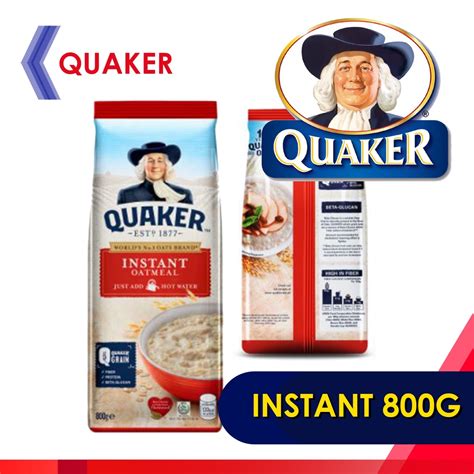 Quaker Instant Oatmeal 800g Shopee Philippines