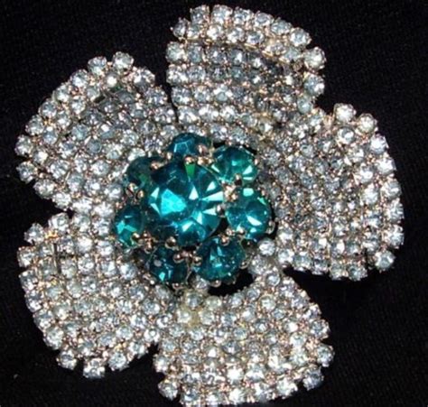 Weiss Brooch 50s Jewelry Vintage Rhinestone Jewelry Vintage Costume Jewelry Vintage Costumes