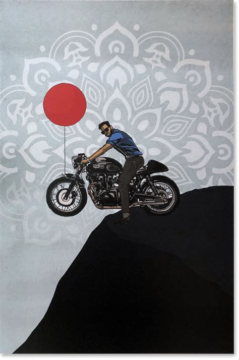 Motorcycle Art For Sale Moto Art Show Biker Babe By Salvador Colin