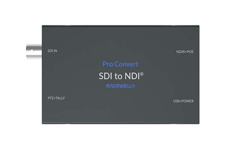Magewell Pro Convert SDI TX SDI to NDI Encoder [Pro Convert SDI TX] : AVShop.ca - Canada's Pro ...