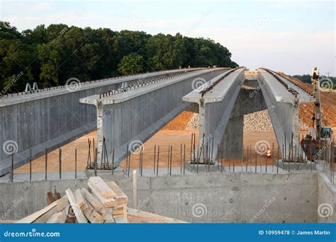 Highway Bridge Construction Royalty Free Stock Photos Image 10959478