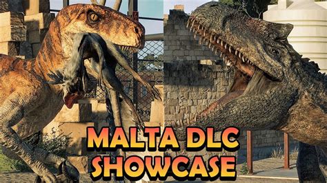 Dominion Malta Dlc Full Showcase Compilation 4k Jurassic World Evolution 2 Youtube