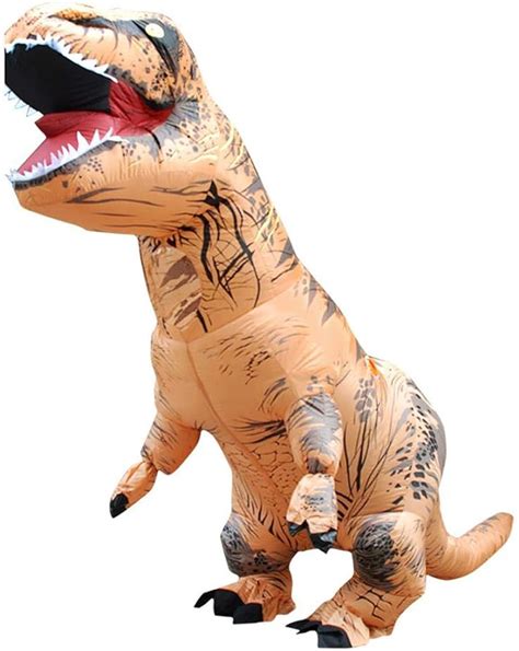 Unisex Adult Blow Up T Rex Dinosaur Inflatable Halloween