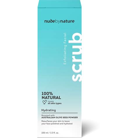 Nude By Nature Exfoliating Facial Scrub Ml Big W