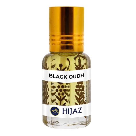Buy Hijaz Black Oud Perfume Oil For Men Alcohol Free Scented Arabian