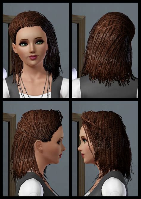 The Sims 3 Store Hair Showroom Africa Inspiration Modern Braids