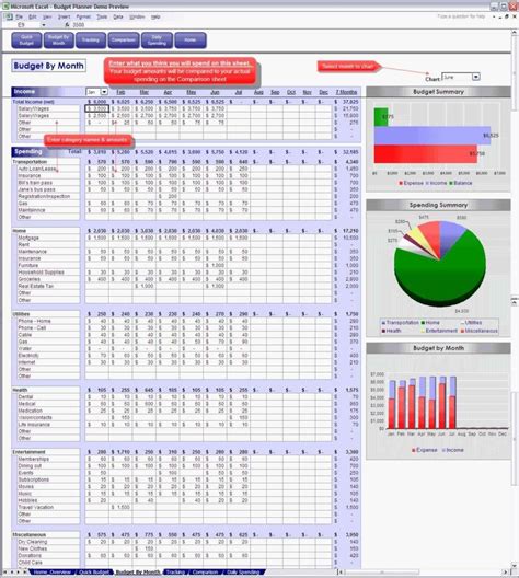 Microsoft Excel Budget Template Patchbatman